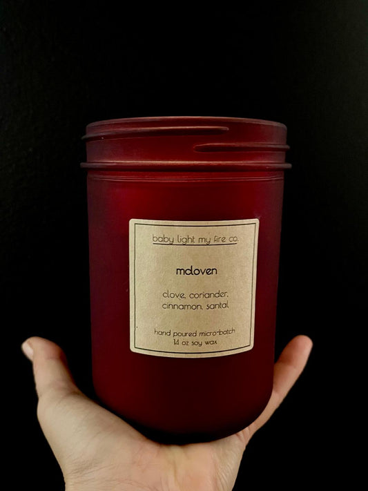 Holiday Soy Candle Mcloven 14 oz