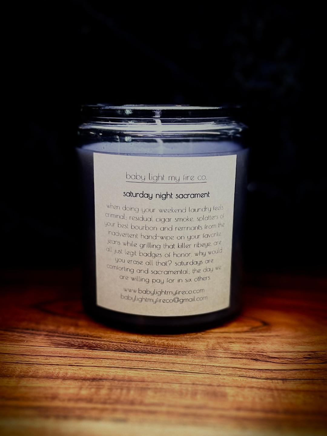 Saturday Night Sacrament 14 oz Soy Candle